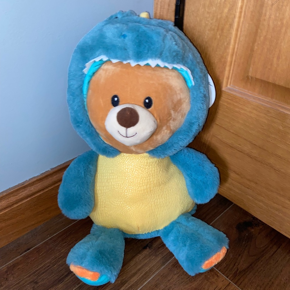 NWT Bear Wearing Dino Costume